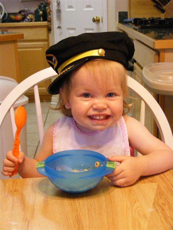 Jess_CaptCereal (2).JPG - I don't know what was going on here but I looked pretty freakin' cute!